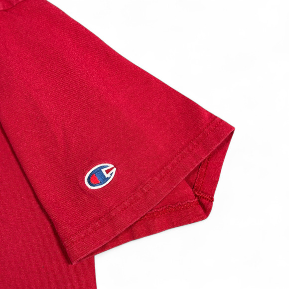 Vintage Indiana Hoosiers Shirt Adult MEDIUM Red University Champion NCAA Y2K - Picture 4 of 6